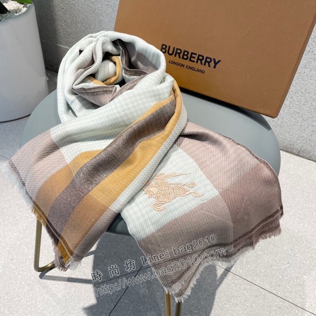 Burberry頂級羊絨女士圍巾披肩 巴寶莉2021新款圍巾  mmj1118